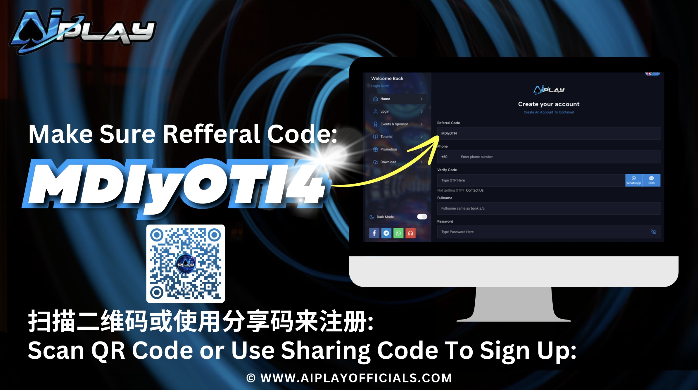 AiPlay Register Image
